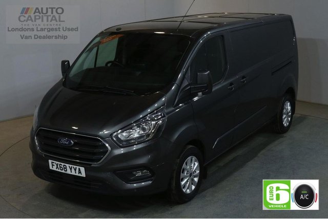 2018 68 FORD TRANSIT CUSTOM 2.0 300 LIMITED L2 H1 130 BHP LWB AIR CON EURO 6 VAN