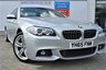 USED 2015 65 BMW 5 SERIES 3.0 535D M SPORT PLUS 4dr Saloon AUTO with Massive High Spec inc M Sport Plus Package Professional Navigation Sat Nav Rear Camera Adaptive Headlights Enhanced Bluetooth Mobile System Looks Fantastic in Glacier Silver Metallic with Black Dakota Leather Interior Privacy Glass and much more GOOD SERVICE HISTORY