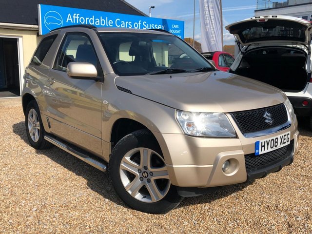 2008 08 Suzuki Grand Vitara 1.6 VVT PLUS 3d 105 BHP