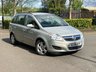 USED 2008 08 VAUXHALL ZAFIRA 1.8 EXCLUSIV 5d 139 BHP 