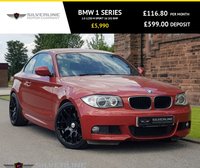 USED 2009 S BMW 1 SERIES 2.0 123D M SPORT 2d 202 BHP 15 MONTHS WARRANTY ++ XENON LIGHTS ++ 18" BBS ALLOYS