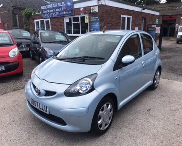 2007 57 TOYOTA AYGO 1.0 VVT-I PLUS 5d 67 BHP 