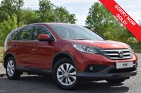 USED 2012 62 HONDA CR-V 2.2 I-DTEC SE 5d 148 BHP 41000 MILES! FULL SERVICE HISTORY! 6 SERVICES! STUNNING!