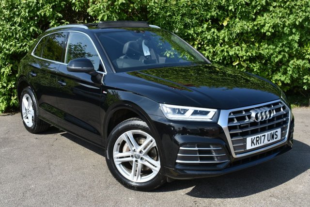 2017 17 Audi Q5 2.0 TDI QUATTRO S LINE 5d AUTO 188 BHP PANROOF TECH PACK