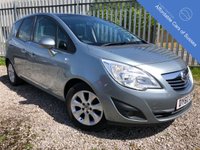 USED 2010 60 VAUXHALL MERIVA 1.4 SE 5d 98 BHP Panoramic Roof & Half Leather Interior