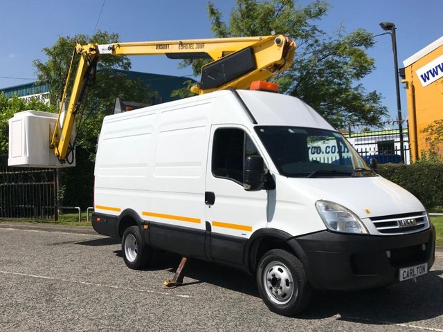 2009 59 Iveco Daily 3.0 50C15 Mwb [ Cherry Picker / Access Platform ] Van 3300wb