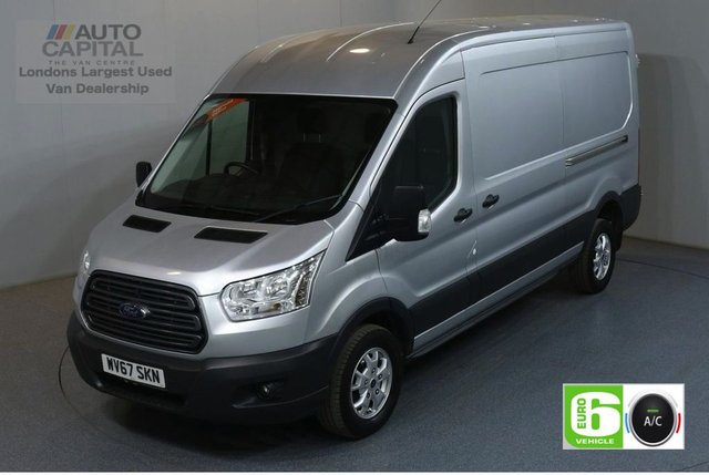 2017 67 FORD TRANSIT 2.0 350 L3 H2 130 BHP TREND LWB M/ROOF AIR CON EURO 6