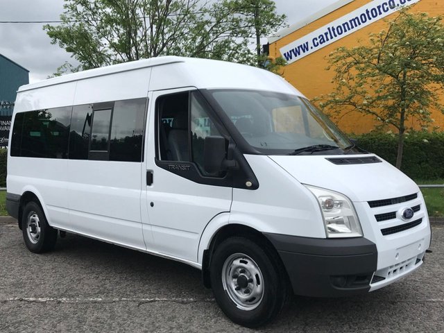 2010 60 Ford Transit 100 Lwb MINIBUS 15 SEAT RWD LOW MILEAGE 51K EX M,O,D FSH