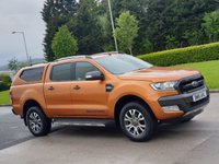 USED 2016 16 FORD RANGER 3.2 WILDTRAK 4X4 DCB TDCI 1d AUTO 197 BHP FULL HISTORY+CANOPY+SATNAV** NO VAT