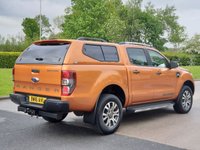 USED 2016 16 FORD RANGER 3.2 WILDTRAK 4X4 DCB TDCI 1d AUTO 197 BHP FULL HISTORY+CANOPY+SATNAV** NO VAT