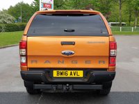 USED 2016 16 FORD RANGER 3.2 WILDTRAK 4X4 DCB TDCI 1d AUTO 197 BHP FULL HISTORY+CANOPY+SATNAV** NO VAT