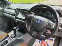 USED 2016 16 FORD RANGER 3.2 WILDTRAK 4X4 DCB TDCI 1d AUTO 197 BHP FULL HISTORY+CANOPY+SATNAV** NO VAT