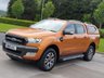 USED 2016 16 FORD RANGER 3.2 WILDTRAK 4X4 DCB TDCI 1d AUTO 197 BHP FULL HISTORY+CANOPY+SATNAV** NO VAT