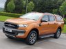 USED 2016 16 FORD RANGER 3.2 WILDTRAK 4X4 DCB TDCI 1d AUTO 197 BHP FULL HISTORY+CANOPY+SATNAV** NO VAT