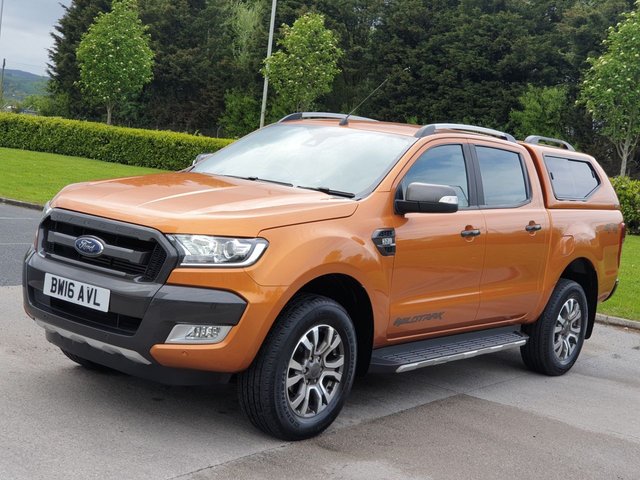 2016 16 Ford Ranger 3.2 WILDTRAK 4X4 DCB TDCI 1d AUTO 197 BHP