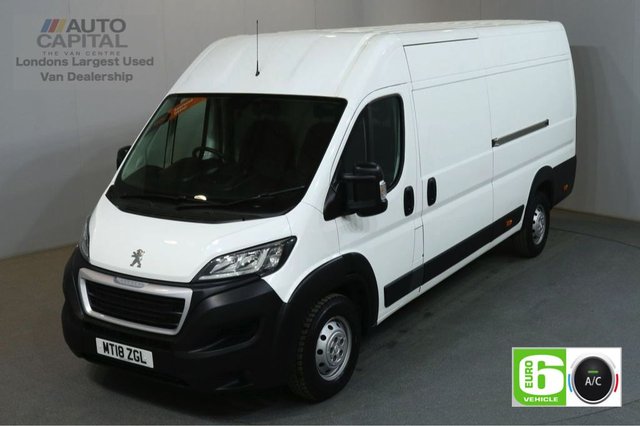 2018 18 PEUGEOT BOXER 2.0 BLUE HDI 435 L4H2 PROFESSIONAL130 BHP EXTRA LWB H/ROOF EURO 6 AIR CON