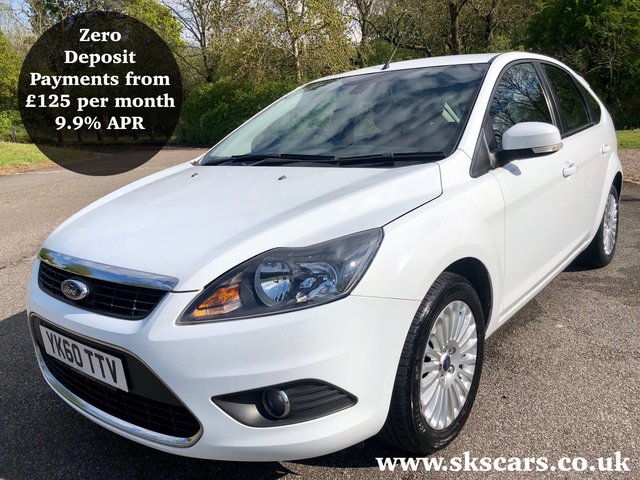 2010 60 Ford Focus 1.6 TITANIUM TDCI 5d 109 BHP