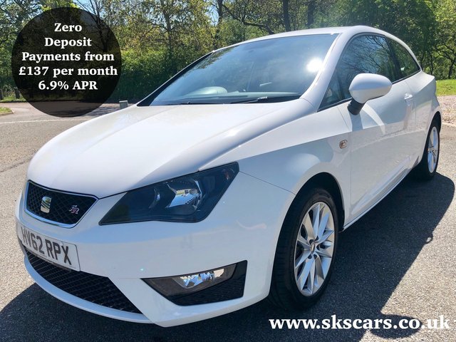 2012 62 Seat Ibiza 1.4 TSI FR DSG 3d AUTO 148 BHP