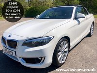 USED 2015 15 BMW 2 SERIES 2.0 220I LUXURY 2d AUTO 181 BHP 