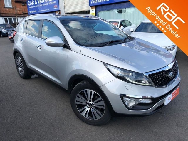 2015 15 Kia Sportage 1.7 CRDI 3 SAT NAV ISG 5d 114 BHP