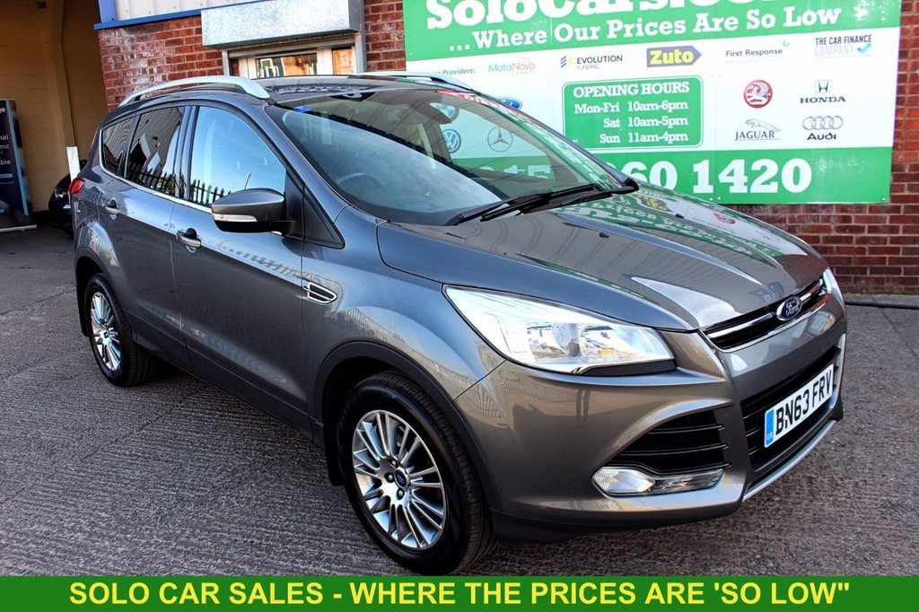 2013 63 FORD KUGA 2.0 TITANIUM TDCI 2WD 5d 138 BHP