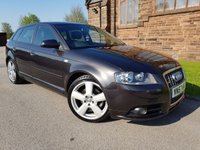 USED 2008 57 AUDI A3 2.0 SPORTBACK TDI S LINE DPF 5d 168 BHP 