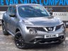 USED 2015 15 NISSAN JUKE 1.5 TEKNA DCI 5d 110 BHP HATCHBACK LOW MILEAGE+2 KEYS+FSH+FULLY LOADED+BLACK PACK+360 CAMERAS+FINANCE AVAILABLE