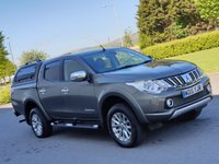 USED 2015 15 MITSUBISHI L200 2.4 DI-D 4X4 BARBARIAN DCB 1d 178 BHP NO VAT ** NO VAT + WINDOWS CANOPY
