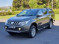 USED 2015 15 MITSUBISHI L200 2.4 DI-D 4X4 BARBARIAN DCB 1d 178 BHP NO VAT ** NO VAT + WINDOWS CANOPY