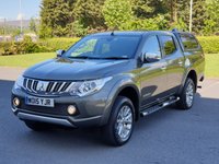 USED 2015 15 MITSUBISHI L200 2.4 DI-D 4X4 BARBARIAN DCB 1d 178 BHP NO VAT ** NO VAT + WINDOWS CANOPY