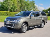 USED 2015 15 MITSUBISHI L200 2.4 DI-D 4X4 BARBARIAN DCB 1d 178 BHP NO VAT ** NO VAT + WINDOWS CANOPY