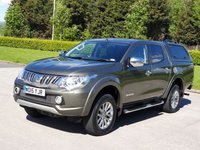 USED 2015 15 MITSUBISHI L200 2.4 DI-D 4X4 BARBARIAN DCB 1d 178 BHP NO VAT ** NO VAT + WINDOWS CANOPY