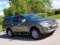 USED 2015 15 MITSUBISHI L200 2.4 DI-D 4X4 BARBARIAN DCB 1d 178 BHP NO VAT ** NO VAT + WINDOWS CANOPY