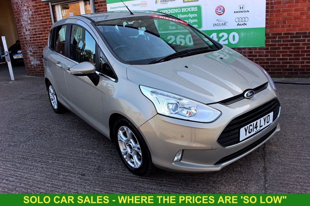 2014 14 FORD B-MAX 1.5 ZETEC TDCI 5d 74 BHP