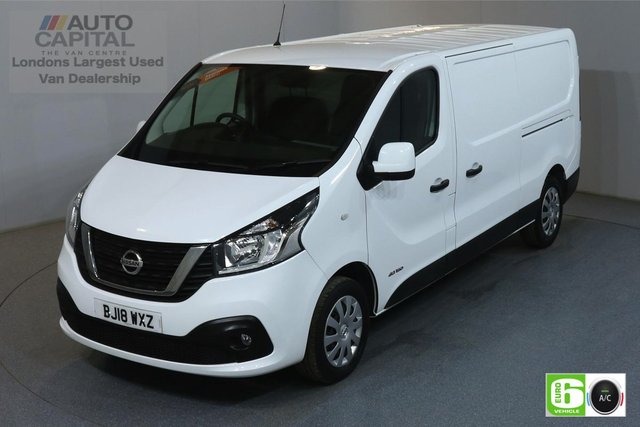 2018 18 NISSAN NV300 1.6 DCI ACENTA L2 H1 LWB 120 BHP AIR CON EURO 6
