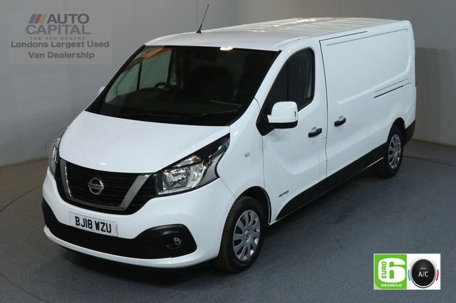 2018 18 NISSAN NV300 1.6 DCI ACENTA L2H1 124 BHP LWB EURO 6 AIR CON VAN