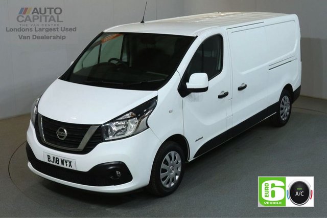 2018 18 NISSAN NV300 1.6 DCI ACENTA L2H1 124 BHP LWB EURO 6 AIR CON VAN