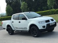 USED 2012 62 MITSUBISHI L200 2.5 DI-D 4X4 BARBARIAN BLACK LB DCB 1d 175 BHP MASSIVE SPEC **LOW MILES ** NO VAT