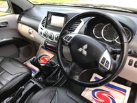 USED 2012 62 MITSUBISHI L200 2.5 DI-D 4X4 BARBARIAN BLACK LB DCB 1d 175 BHP MASSIVE SPEC **LOW MILES ** NO VAT