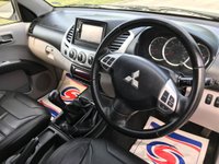 USED 2012 62 MITSUBISHI L200 2.5 DI-D 4X4 BARBARIAN BLACK LB DCB 1d 175 BHP MASSIVE SPEC **LOW MILES ** NO VAT