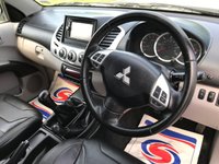USED 2012 62 MITSUBISHI L200 2.5 DI-D 4X4 BARBARIAN BLACK LB DCB 1d 175 BHP MASSIVE SPEC **LOW MILES ** NO VAT