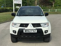 USED 2012 62 MITSUBISHI L200 2.5 DI-D 4X4 BARBARIAN BLACK LB DCB 1d 175 BHP MASSIVE SPEC **LOW MILES ** NO VAT