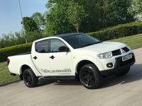 USED 2012 62 MITSUBISHI L200 2.5 DI-D 4X4 BARBARIAN BLACK LB DCB 1d 175 BHP MASSIVE SPEC **LOW MILES ** NO VAT