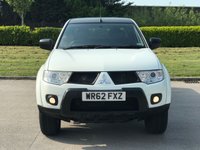 USED 2012 62 MITSUBISHI L200 2.5 DI-D 4X4 BARBARIAN BLACK LB DCB 1d 175 BHP MASSIVE SPEC **LOW MILES ** NO VAT