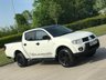 USED 2012 62 MITSUBISHI L200 2.5 DI-D 4X4 BARBARIAN BLACK LB DCB 1d 175 BHP MASSIVE SPEC **LOW MILES ** NO VAT