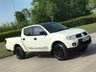 USED 2012 62 MITSUBISHI L200 2.5 DI-D 4X4 BARBARIAN BLACK LB DCB 1d 175 BHP MASSIVE SPEC **LOW MILES ** NO VAT