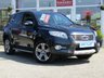 USED 2010 60 TOYOTA RAV4 2.2 SR D-CAT 5d AUTO 150 BHP STUNNING, 4X4 TOYOTA RAV4 2.2D SR AUTO 150 BHP. Finished in DARK STEEL BLUE with contrasting Black Heated Leather and Alcantara trim. This Rav 4 is practical and very roomy. It has plenty of high spec and with its adjustable rear seats makes it very versitile. Features include SAT NAV, REAR VIEW CAMERA, B/TOOTH, PARK SENSORS, HEATED LEATHER SEATS and much more