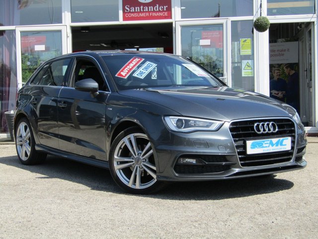 2014 64 Audi A3 2.0 TDI S LINE 5d AUTO 148 BHP