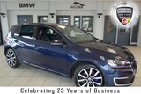 USED 2015 15 VOLKSWAGEN GOLF 1.4 GTE 5d AUTO 150 BHP FINISHED IN STUNNING DEEP SEA BLUE WITH FULL BLACK LEATHER SEATS + FULL VW SERVICE HISTORY + BLUETOOTH + FREE ROAD TAX + 18 INCH ALLOYS + HEATED FRONT SEATS + CRUISE CONTROL + R-LINE STYLING PACK + 2 ZONE ELECTRIC CLIMATE CONTROL + DAB RADIO + PARKING SENSORS