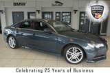 USED 2016 65 AUDI A6 2.0 TDI ULTRA S LINE 4d AUTO 188 BHP FINISHED IN STUNNING BLUE WITH FULL BLACK LEATHER SEATS + EXCELLENT AUDI SERVICE HISTORY + SATELLITE NAVIGATION + LED FRONT/REAR DAYTIME LIGHTS + £20 ROAD TAX + BLUETOOTH + HEATED FRONT/REAR SEATS + DRIVER MEMORY SEAT + 18 INCH ALLOYS + CRUISE CONTROL + DAB RADIO + AIR CONDITIONING